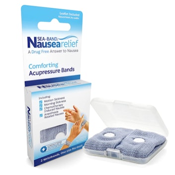 With over 25,000 reviews, Sea-Band is a wildly popular nausea band for pregnancy.