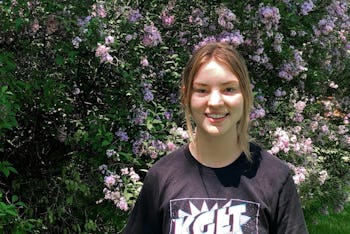 Claire Vlases is one of 16 young adults and children suing the state of Montana over its energy poli...