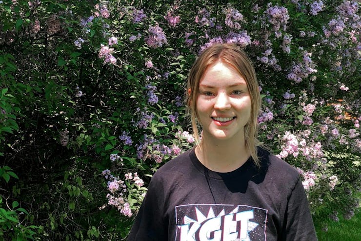 Claire Vlases is one of 16 young adults and children suing the state of Montana over its energy poli...