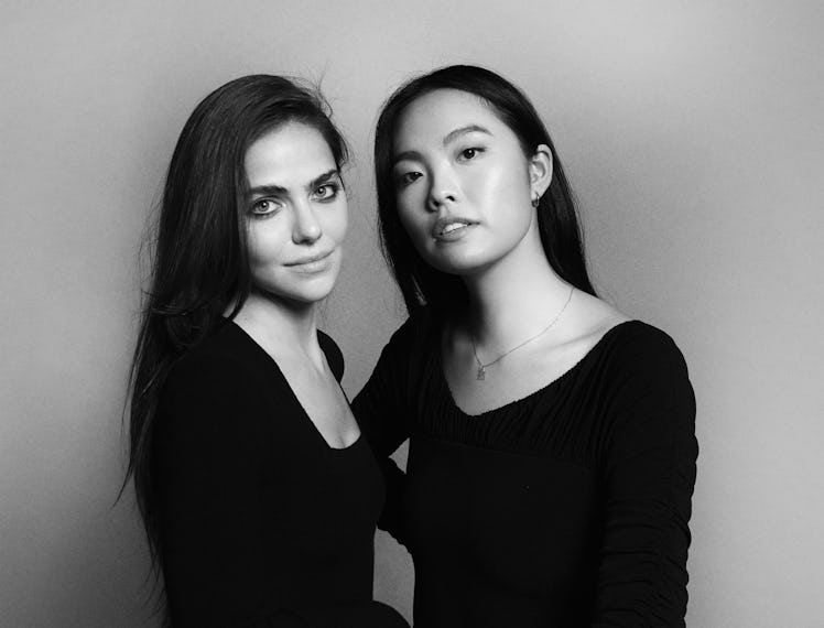 The founders of Soft Services soft smiling at the camera