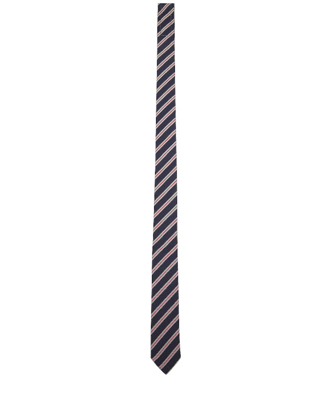 Thom Brown Micro Hairline Stripe Tie