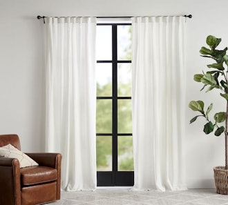 Custom Belgian Flax Linen Curtain