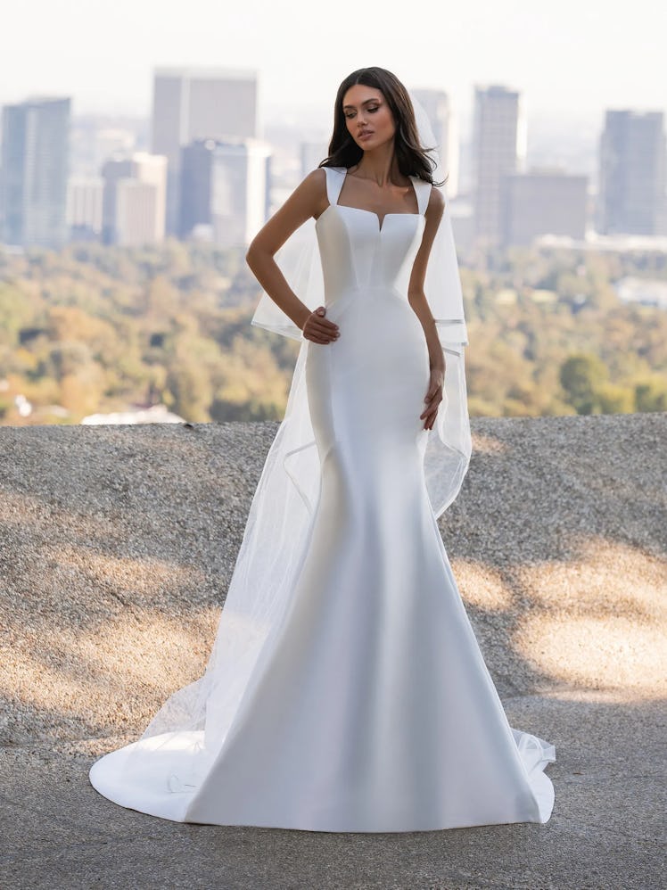 Ashley Graham x Pronovias wedding dress