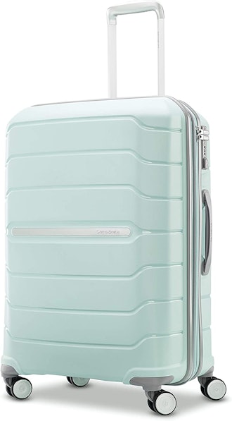 mint hardside expandable carry-on luggage from samsonite