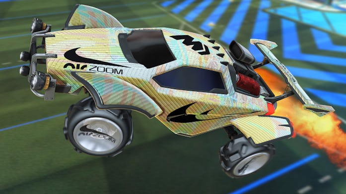 Psyonix x Nike Air Zoom Mercurial 'Rocket League' car decals