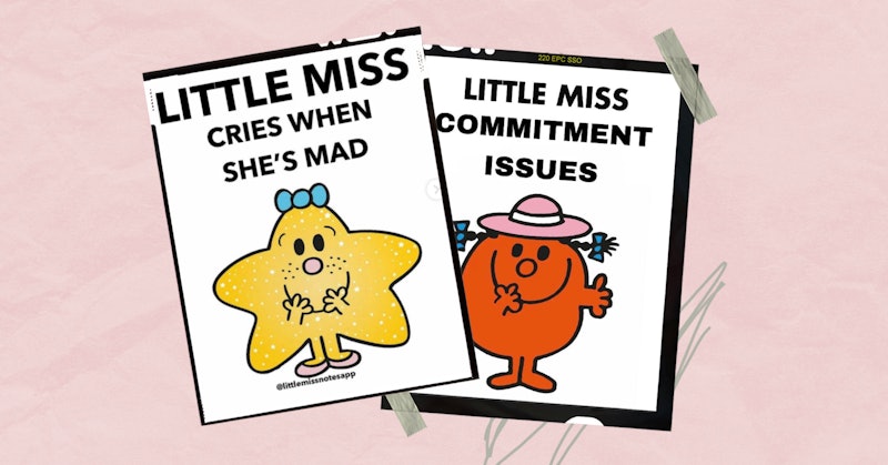 'Little Miss' memes based on the nostalgic '80s books are going viral on TikTok and Instagram.