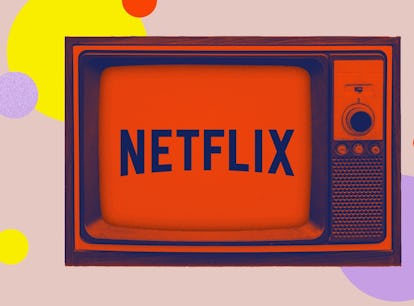 The Netflix Logo on a TV