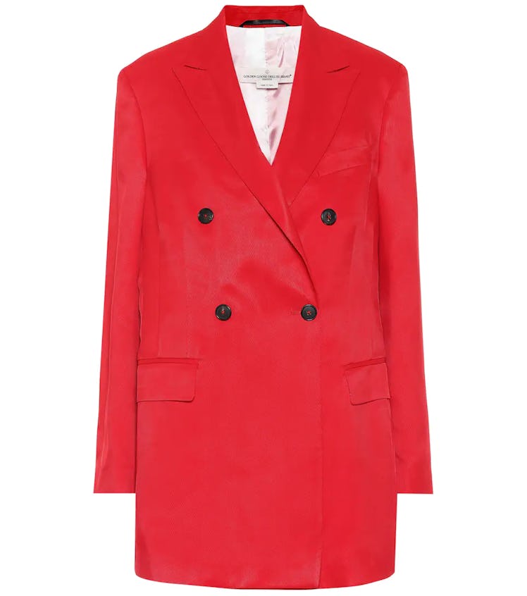 Golden Goose red blazer dress