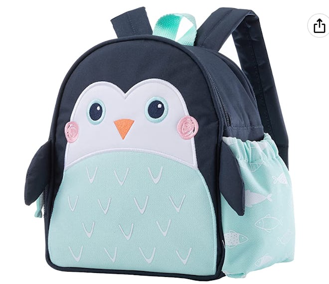 Penguin lunchbox with water bottle holder