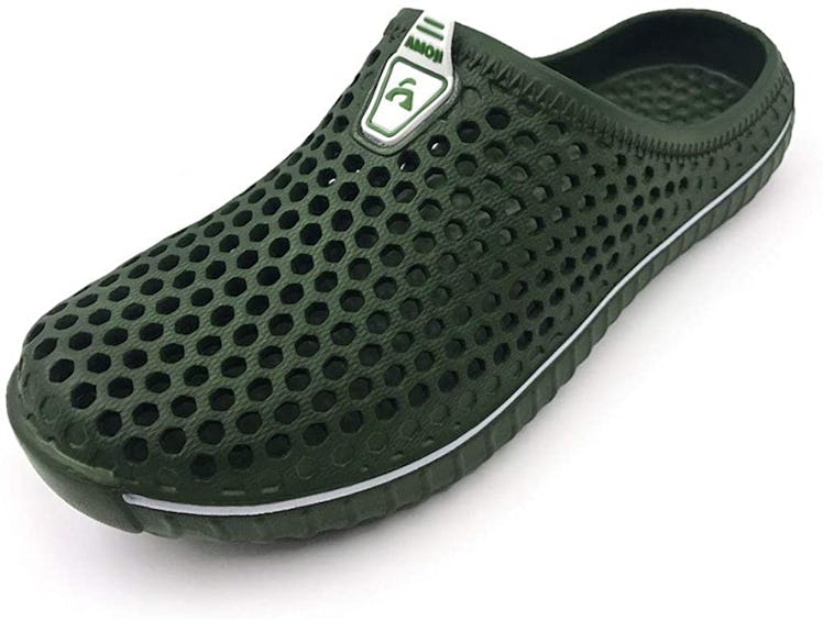 These garden clogs are waterproof and ventilated throughout for breathability.