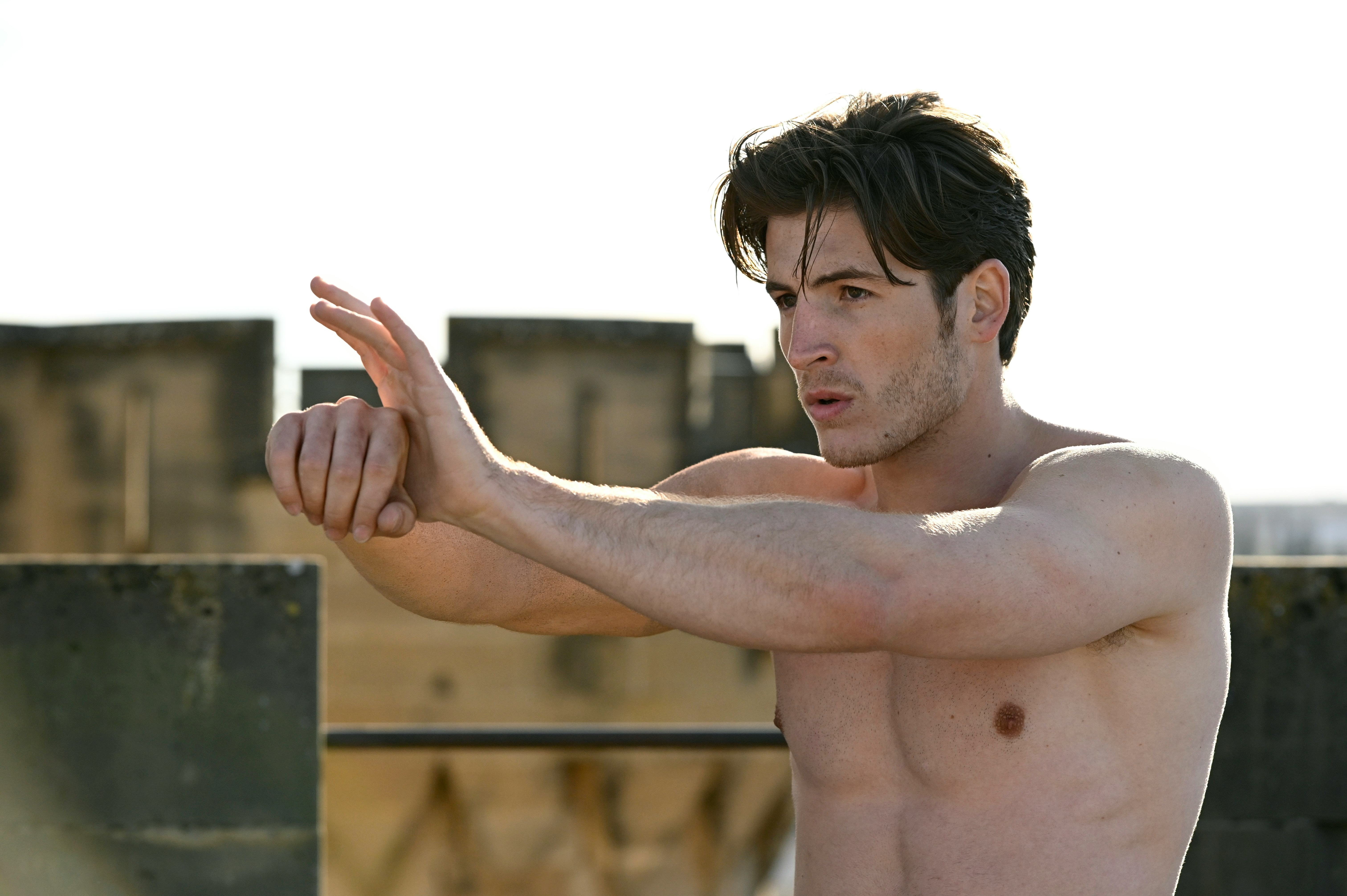 Kieron Moore plays Dimitri Belikov on &lsquo;Vampire Academy.'