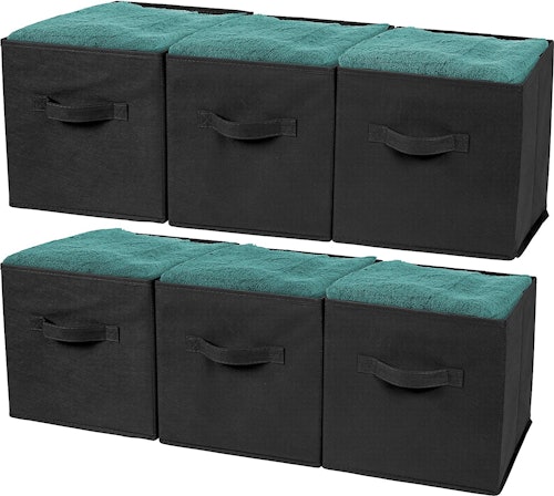 Greenco Foldable Storage Cubes (6-Pack)