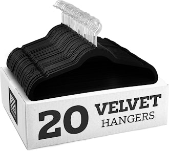 ZOBER Non-Slip Velvet Hangers (30-Pack) 