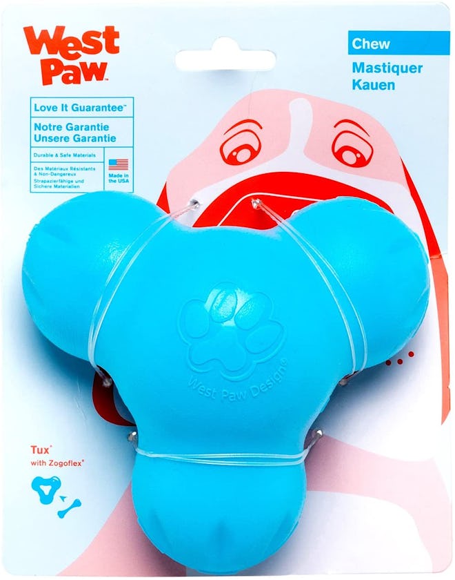 West Paw Zogoflex Tux Treat Dispensing Dog Chew Toy