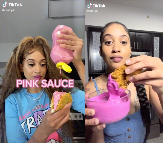 What Is TikTok’s Pink Sauce And Why Is It Taking Over The Internet?