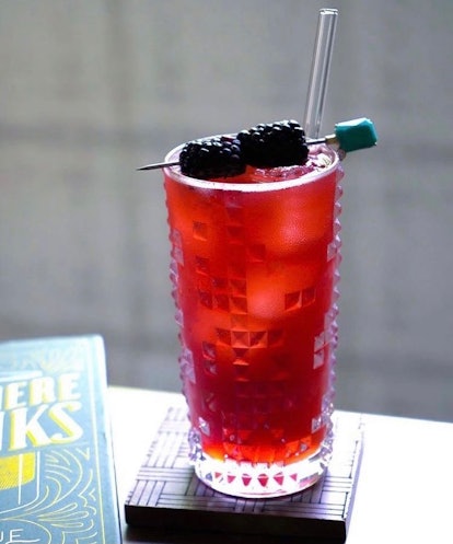 This Blackberry Buck bourbon recipe is perfect for summer