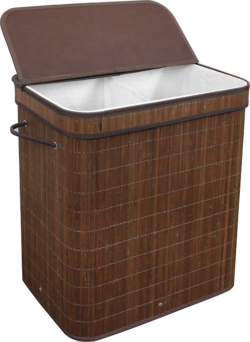 Greenco Bamboo Double Hamper