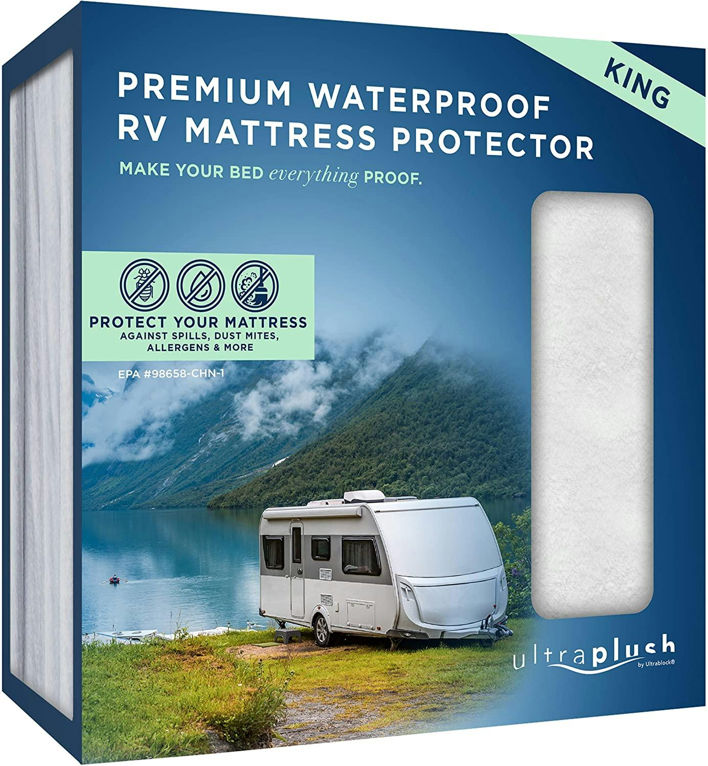 UltraBlock Ultra Plush Waterproof Mattress Protector