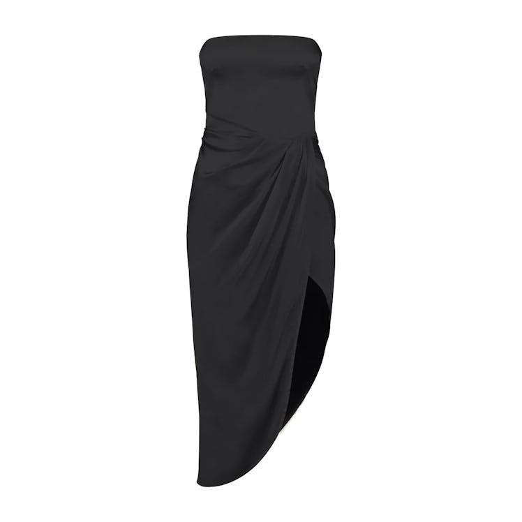 GAUGE81 black strapless dress