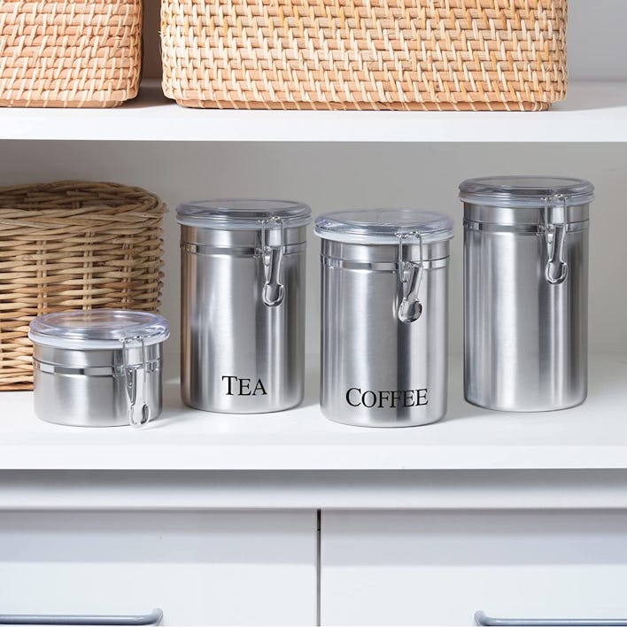 OGGI Stainless Steel Coffee Canister