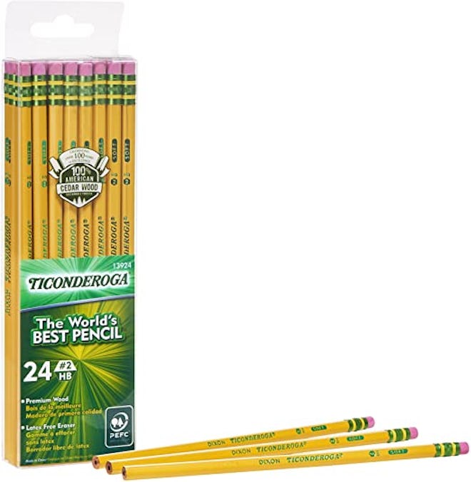 Everyone needs number two pencils when back to school shopping.
