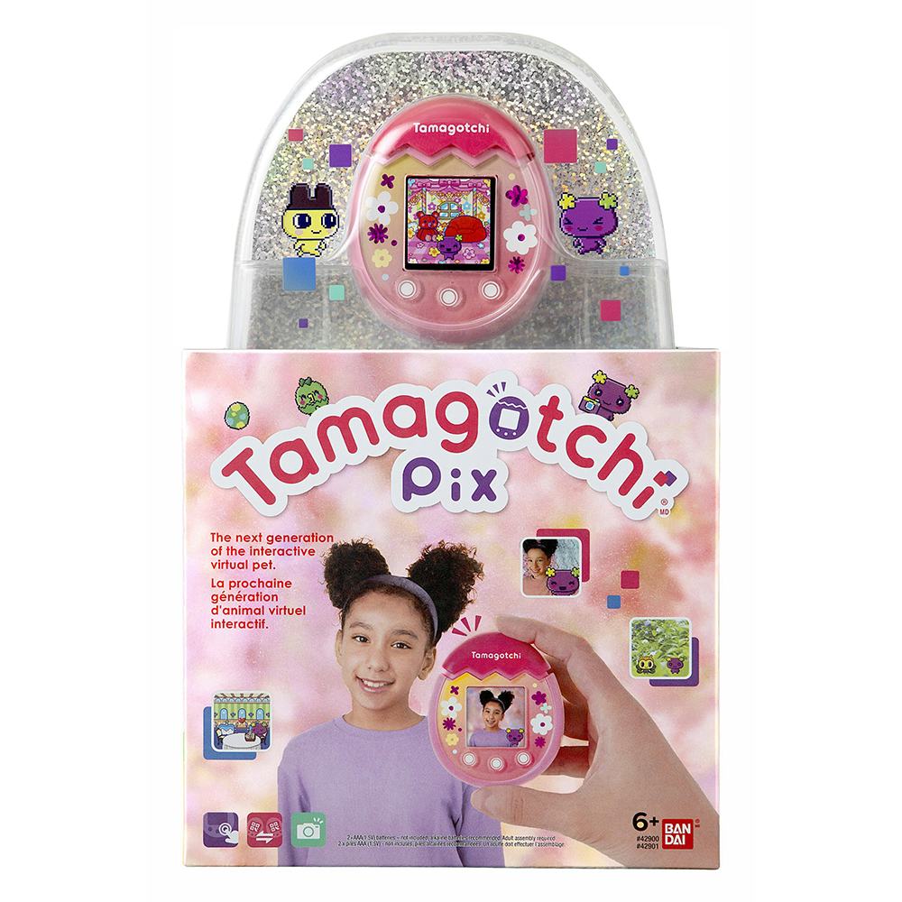 その他 Tamagotchi pix party Tamagotchi Pix Party Confetti Electronic Pet Toy with New Original