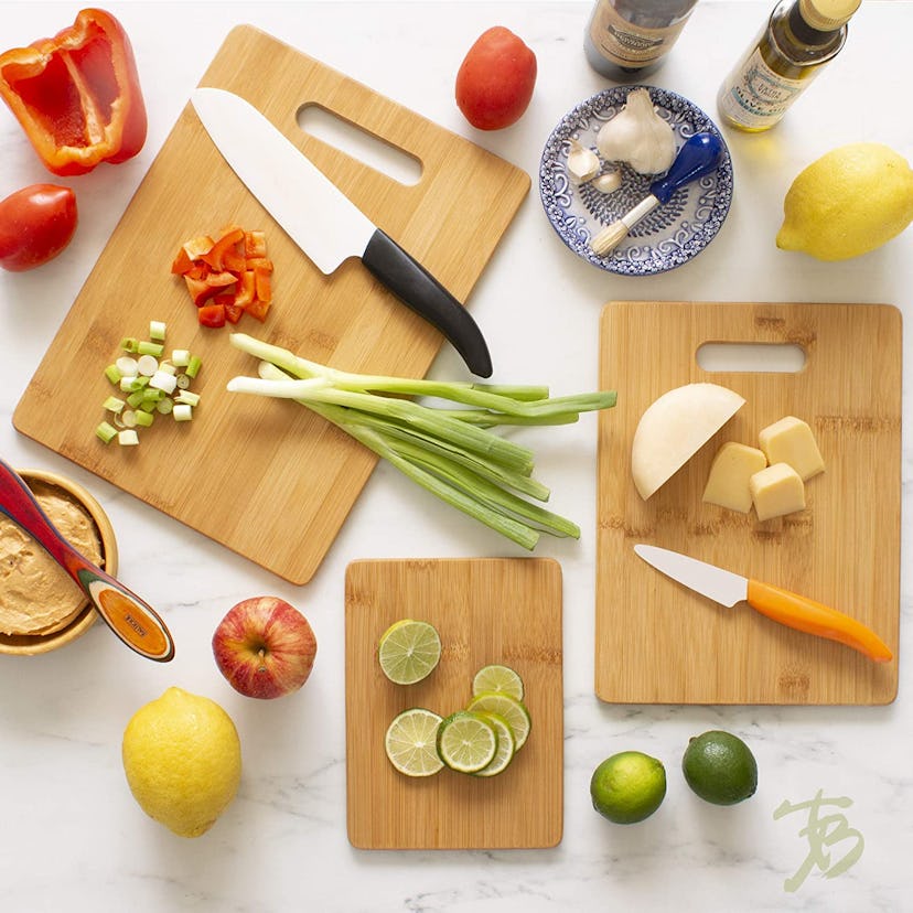 Totally Bamboo 3-piece cutting board set, one of the best housewarming gifts on Amazon