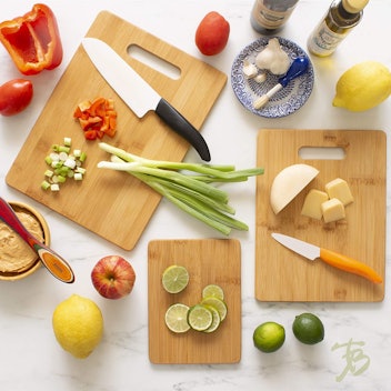 Totally Bamboo 3-piece cutting board set, one of the best housewarming gifts on Amazon