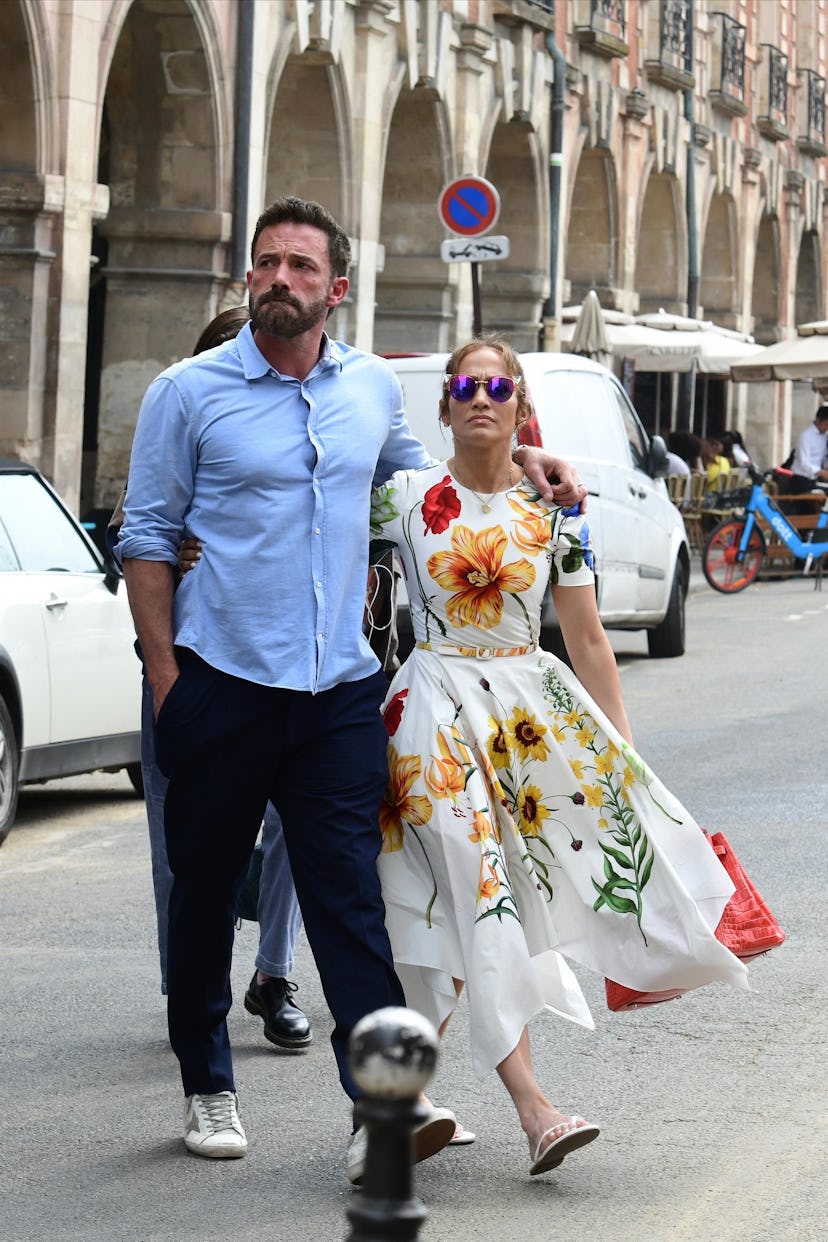 Jennifer Lopez and Ben Affleck on their honeymoon