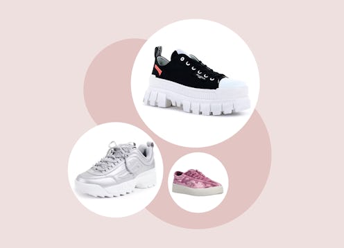 cute platform sneakers for women
