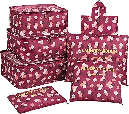 Mossio 7-set Packing Cubes