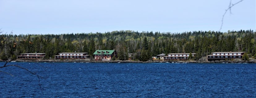 Rock Harbor Lodge at Isle Royale National Park, Michigan