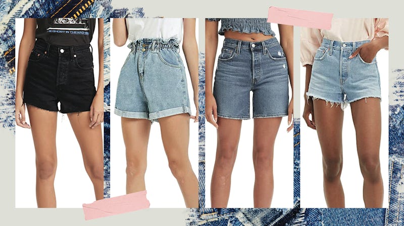 Best high-waisted jean shorts