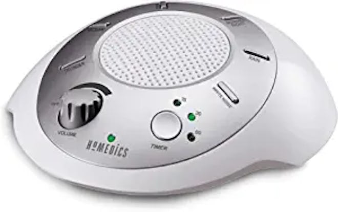 If your household comes with a lot of noise, consider getting a white noise machine for baby.