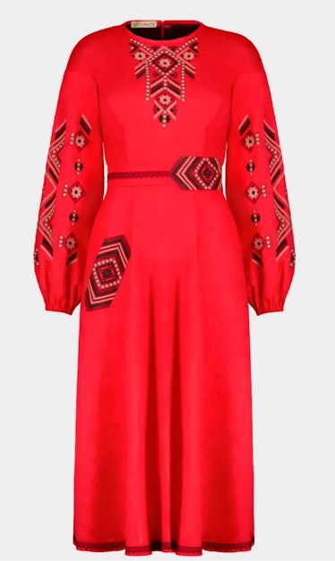 Women’s Dress With Author’s Embroidery “Dorizka”