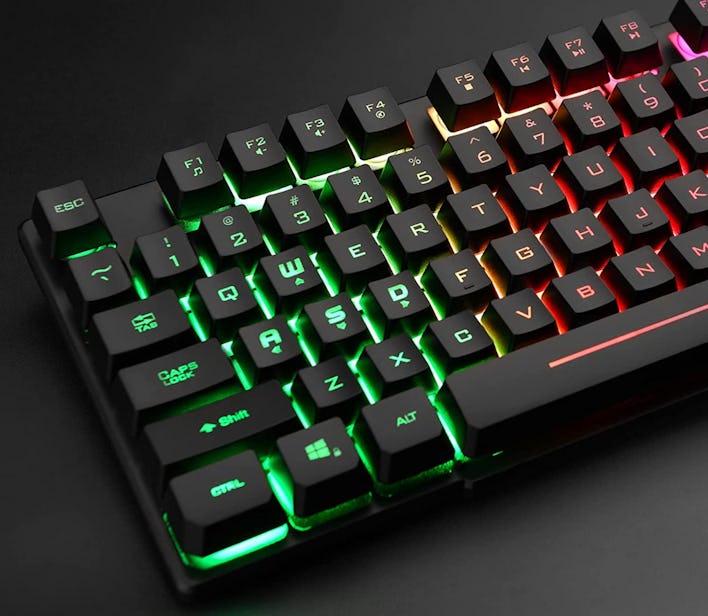 Rii Rainbow LED Wired Keyboard