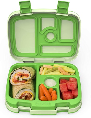 Bentgo Classic Lunch Box & Deluxe Bag | Bento Box & Lunch Bag Gray