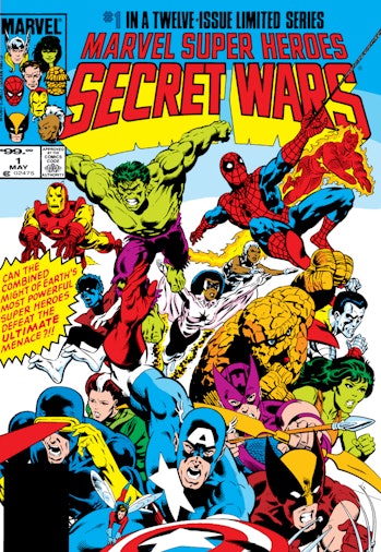 Marvel Secret Wars cover