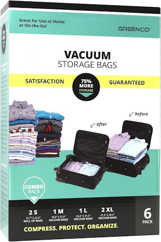 Greenco Vacuum Storage Bags (6-Pack)