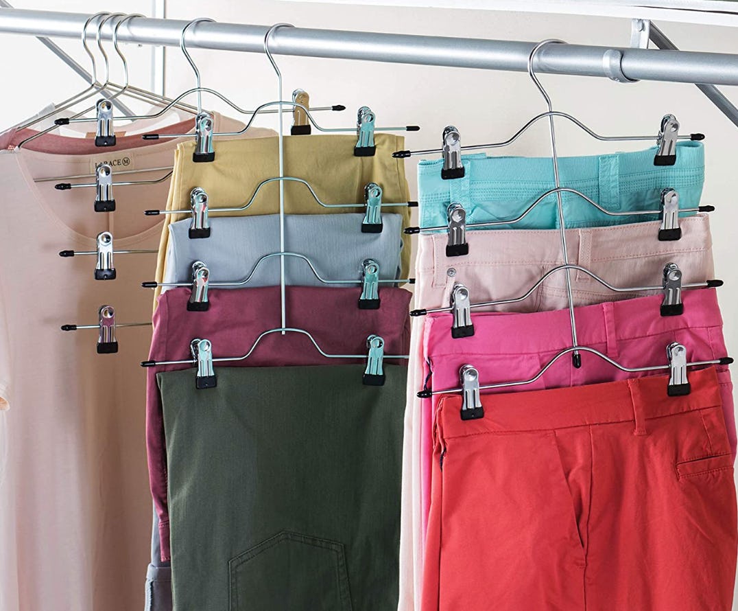 Zober 4-Tier Pants Hangers (3-Pack)