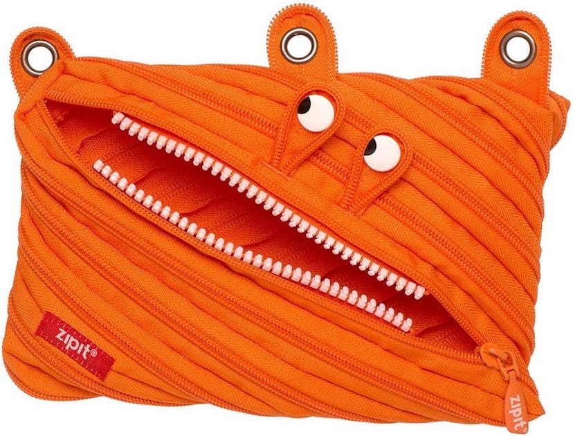 ZIPIT Cute Large Capacity Monster 3-Ring Binder Pencil Pouch
