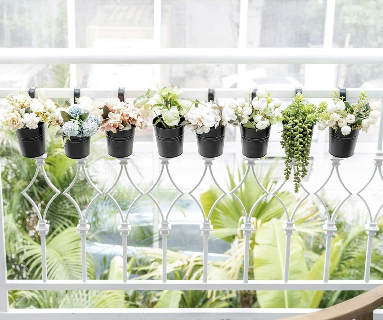 Dahey Hanging Flower Pots (10-Pack)