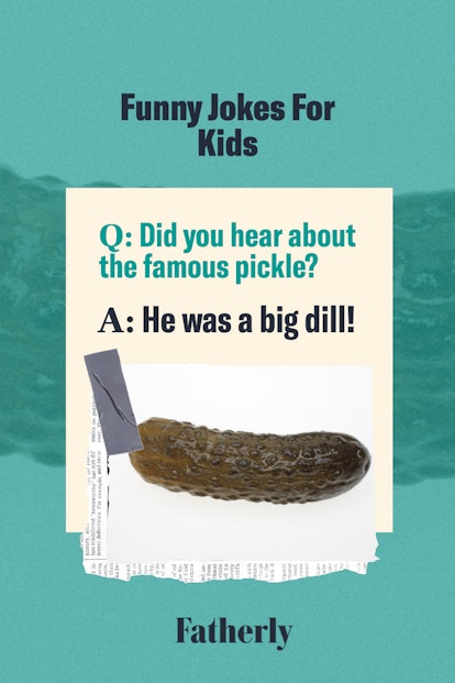 Funny Jokes For Kids: Did you hear about the famous pickle?