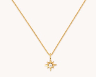 Twilight Star Gold Pendant Necklace