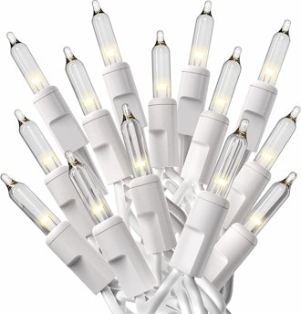 Prextex White Christmas Lights