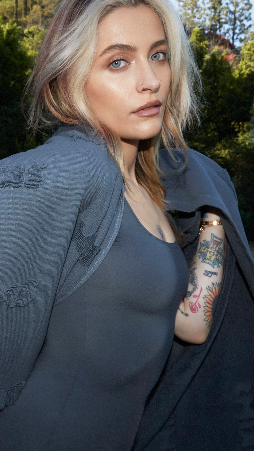 Paris Jackson for SKIMS 2022 campaign.