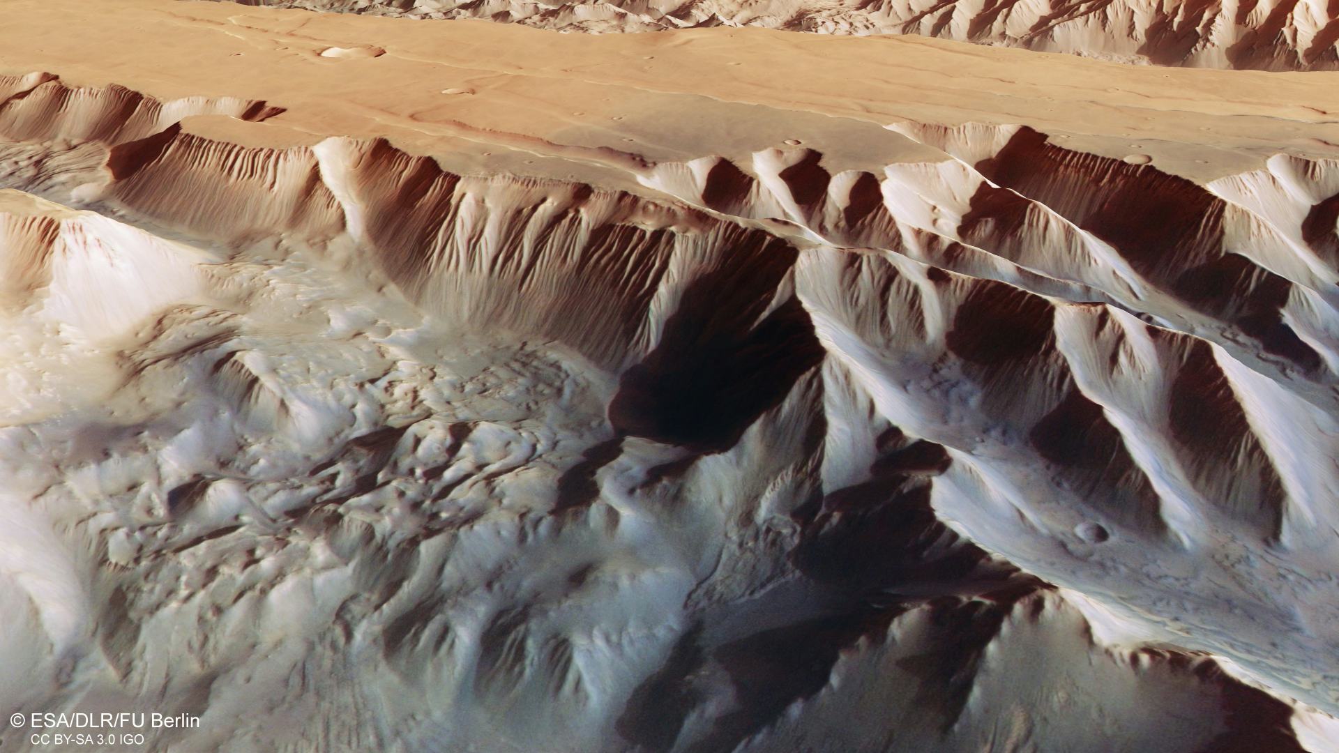 Canyon on Mars