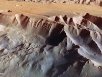 Canyon on Mars