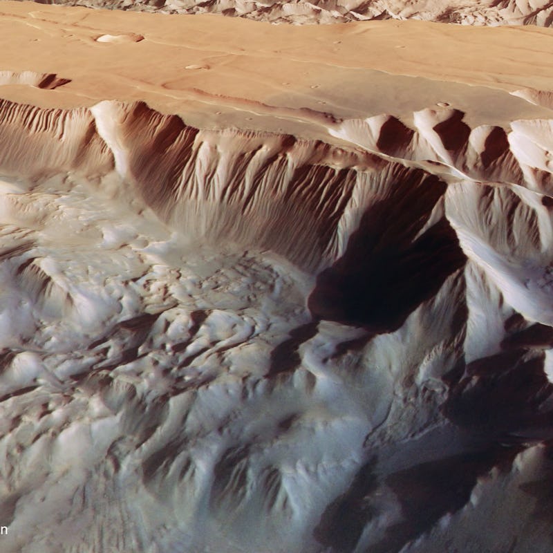 Canyon on Mars