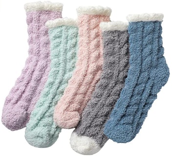 Nimalpal Fuzzy Socks (5 Pairs)